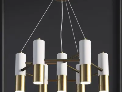 Chandelier Favorite 1600 7P Ultra Favorite 3D model