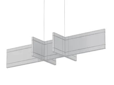 Astra suspension lamp 3D model