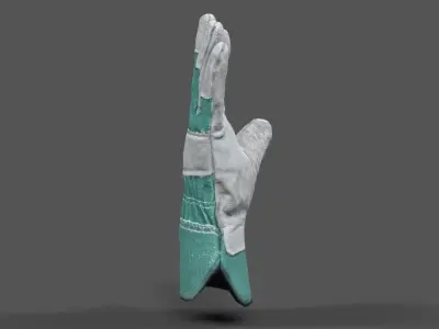 VR Hands - Garden Glove Low-poly 3D model