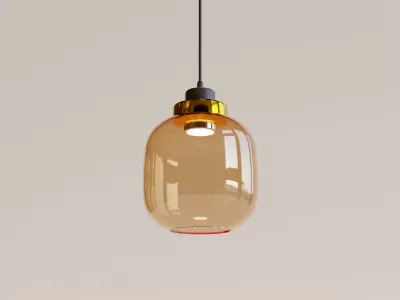Pendant lamp - Friendlylight 3D model