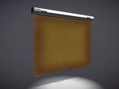 Windows Blind Low-poly 3D model