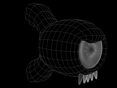 VIRUS monster eye 3D model