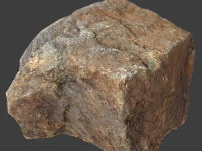 Martha Stone Low-poly 3D model