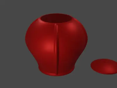 Asian Pottery 03 3D model