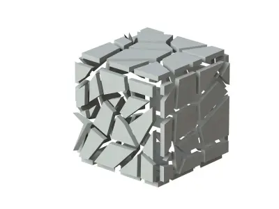 Sci Fi Object No 6111 Low Poly Texture