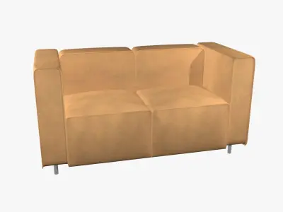 Modern sofa 2 3D model