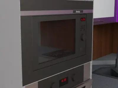 Kitchen design 3D model