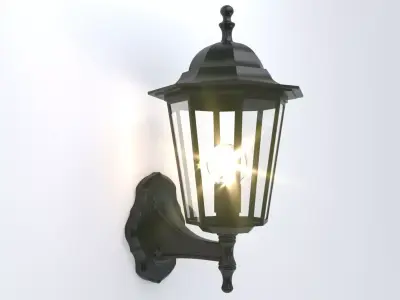 Outdor Lamp 2 3D model