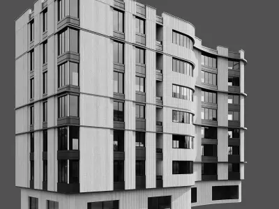 RESIDENTIAL BUILDING NO110 A 3D model