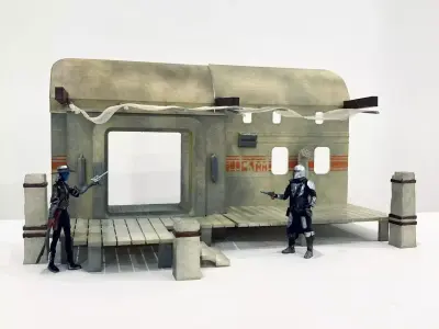 Mos Pelgo Diorama 3D print model