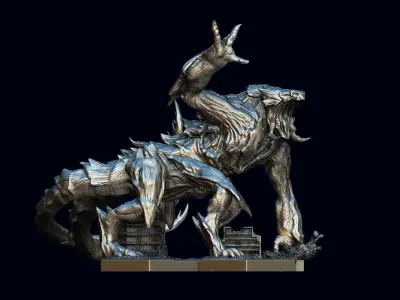 Mega kiaju from pacific rim 3D model