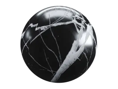 Black Marble Texture PBR Vray Corona 400 x 400 cm Texture
