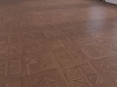 Parquet - Laminate - Wooden floor Low-poly 3D model 36
