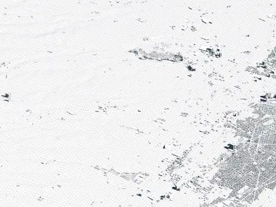 Mexico City Mexico City Landscape 3D Model 3D model