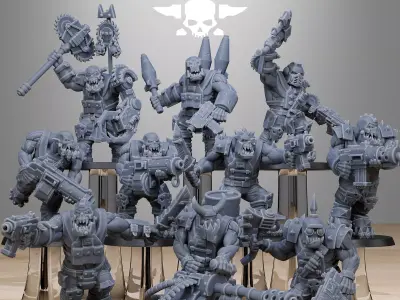 Orkaz Spec Team 3D print model