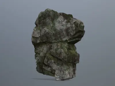 Rocks rock Low-poly 3D model purchase