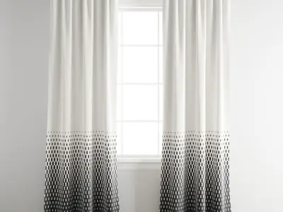 Curtain 256 3D model