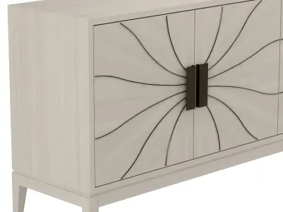 Console Delano with 2 materials 3D model