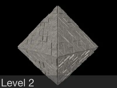 Sci-Fi Shapes - The Diamond 3D model