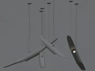 COLTRANE Chandelier 3D model