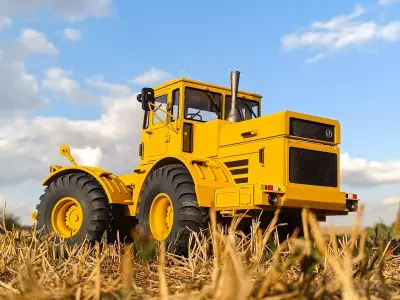 SOVIET TRACTOR K-701 KIROVETS 3D print model
