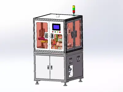 Laser marking machine 3D model from CGTrader
