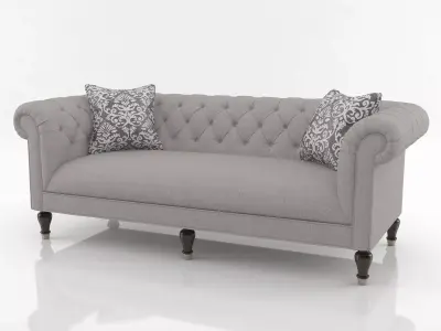 Chesterfield sofa 3D model