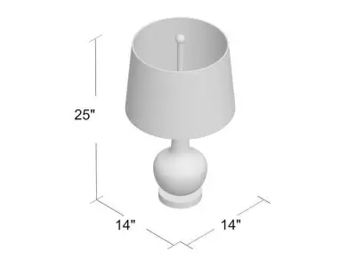Halley Table Lamp 3D model