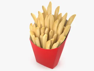 French Fries 3D model