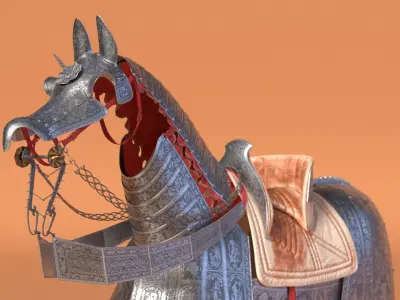  Used Medieval Horse Armor 