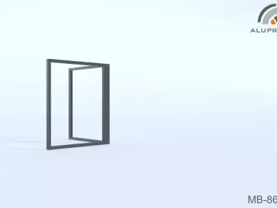 Aluprof MB-86-SI 010 W-0185 Free 3D model
