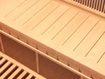 Khan steam room     Sauna Room 3D model