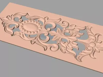 3D carved model furniture 3D design used for artcam aspire E790 3D model
