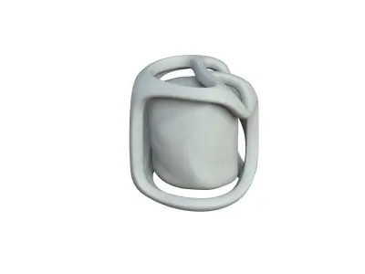 SciFi Shape Object Low Poly Low-poly 3D model purchase