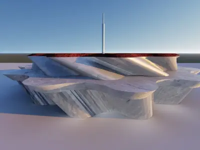 Fountain LS design  3D model