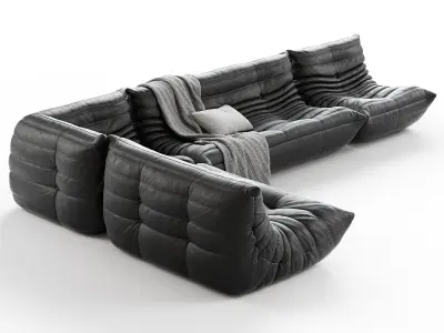 Togo Corner Set 3D model