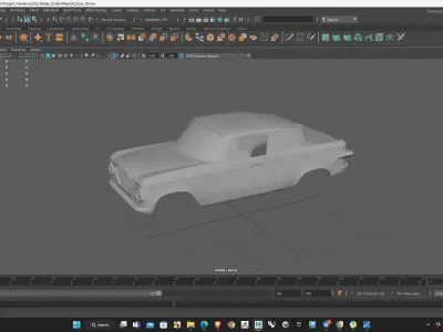 Two Door Studebaker Lark 1959 Body for 3D Print Model 3D print model