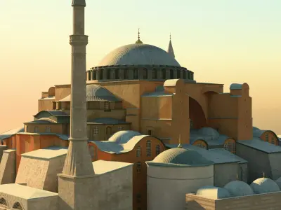 Hagia Sophia 3D model