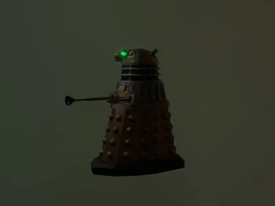 STEAMPUNK DALEK PACK - Rogue Film Productions Low-poly 3D model