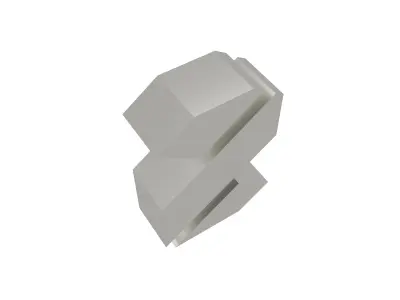 Sci-Fi Number 2 v1 010 Low-poly 3D model