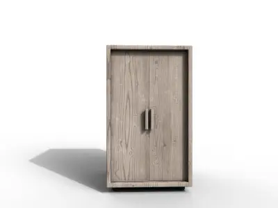 Modern Furniture 3D Model Low-poly 3D model