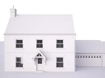 British House Galley Common D 3D model