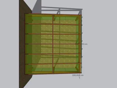 Winter garden 3D model shop