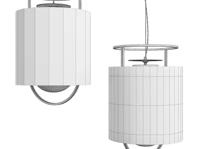 KIOTO chandelier Low-poly 3D model