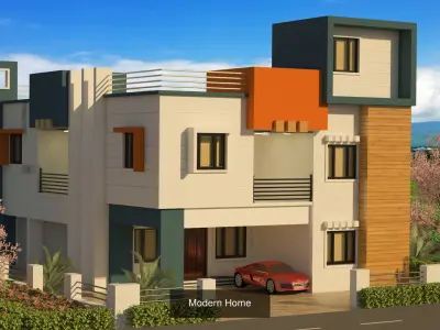 Modern Home 3D Model Pack