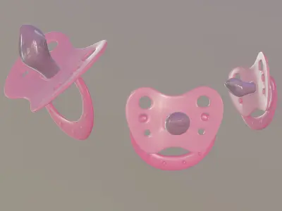 Pacifier 3D model
