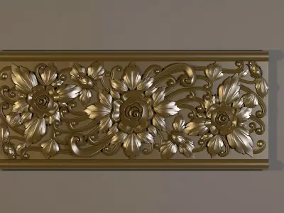dekor ornament 3D model 157