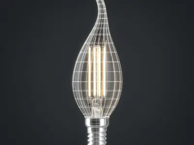 Light bulb 12 3D model