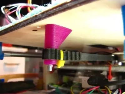 Printrbot y-belt clip alternative Free 3D print model