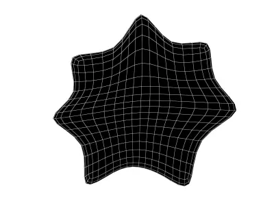 Speech Balloon v32 002 Low-poly 3D model